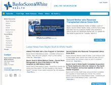 Tablet Screenshot of baylor.wieck.com